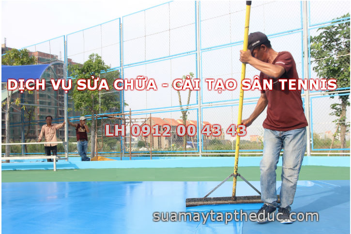 Sửa chữa sân tennis